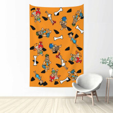 Wandteppichposter „Flintstones Anima“ zur Dekoration von Schlafzimmern, Wohnzimmern und Schlafsälen für Teenager-Jungen