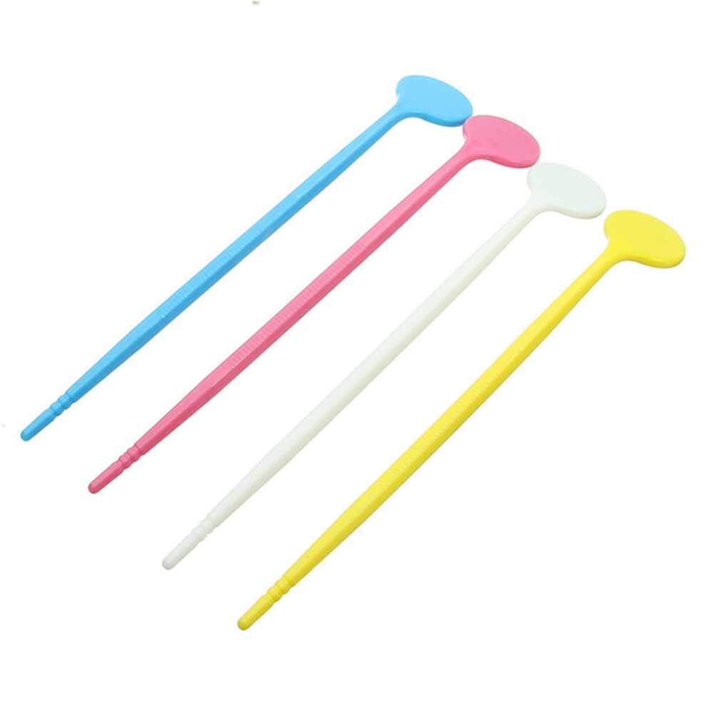 Blue 100 Pcs/Pack Plastic Mirror Household Dental Tools Oral Mirror Dentist' Mouth Mirrors