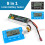 SUSUchens CellMeter 8 Battery Tester LCD Display Clear Visual Discharge Function Digital 8S Battery Capacity Checker Instrument Testing Blue 1