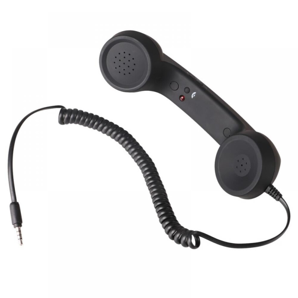 Retro Vintage Corded Phone Handset - Classic Pop Style Microphone Compatible With Iphone, Ipad, Ipod, Android Phones 9004841957890