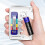 Battery Tester Battery Power Detector Digital Display Battery Voltage Measurer 6