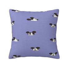 Mickey Mouse Cartoon Pillowcase Decorative Throw Pillow Covers, For Sofa Home Decor, Choose Happy Seasonal Couch Cushion Case 16"X16"