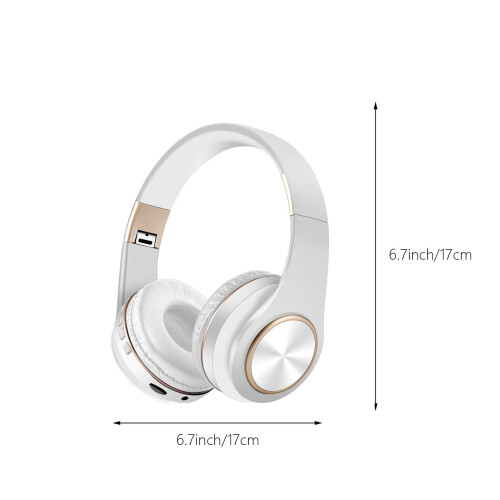 Jacenvly2024Ασύρματα ακουστικά Bluetooth5.0 με υπογούφερ, συμβατά με κινητά, υπολογιστή για 2