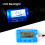 SUSUchens CellMeter 8 Battery Tester LCD Display Clear Visual Discharge Function Digital 8S Battery Capacity Checker Instrument Testing Blue 5