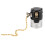 Light Holder - E27 Aluminum Vintage Light Socket with Pull Chain Desk Table Lamp Lighting Holder Screw Base(golden) 7