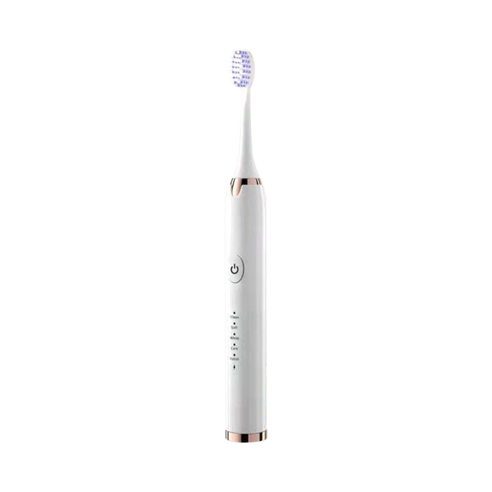 Electric Toothbrush with 5 Brush Heads, 5 Modes, IPX7 Waterproof, Fast Charging & Long Battery Life
