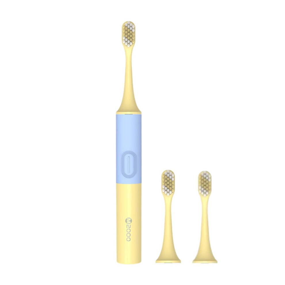 YOBOLK Electric Toothbrush, Low Noise & Portable with Smart Timer, IPX7 Waterproof Vibration Toothbrush - Compatible with Replacement Heads
