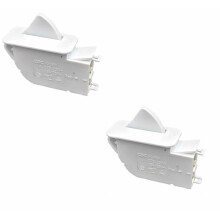 Interruttore a pressione per porta compatibile con frigorifero LG AP4442090 6600JB1010A (2 pezzi)