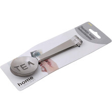 Storcător de pliculețe de ceai, strecurător, suport pentru zahăr, clip pentru ustensile de bucătărie și bar.