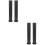2 Sets of Plastic Barbell Plates Barbell Rod Handle Sleeve Multi-function Weight Plates Posts 1