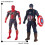 Iron-man Spider-man Φιγούρες Δράσης Captain America Παιχνίδι με Φωτιστικό Γραφείου Δώρο 3