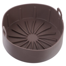 Tapis de cuisson professionnel en silicone pour friteuse à air chaud, revêtement antiadhésif en silicone pour friteuse à air chaud, style