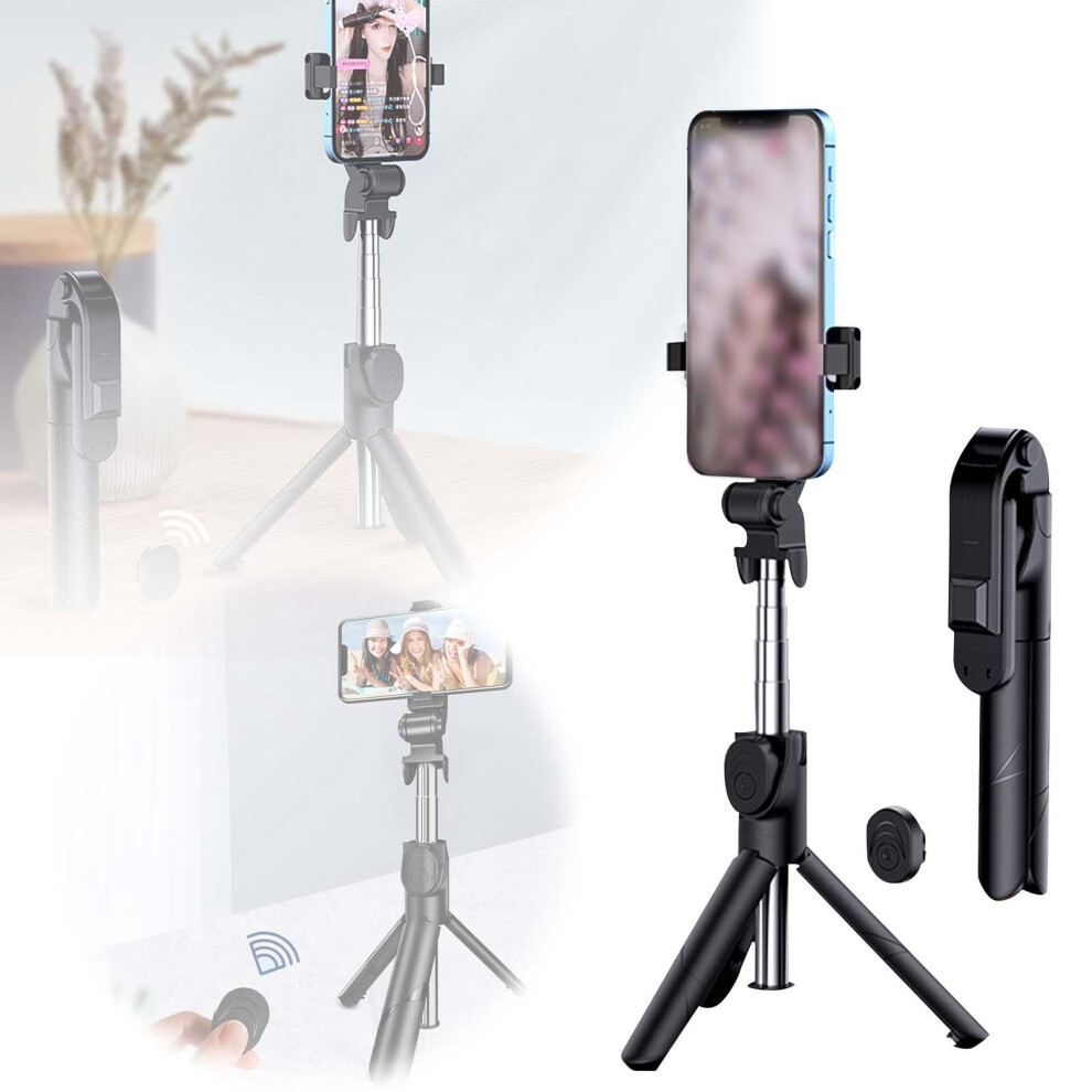 Selfie Stick Integrated Rotating Selfie Tool Mobile Universal Video Live Streaming Tripod Selfie Stick 9340258874048
