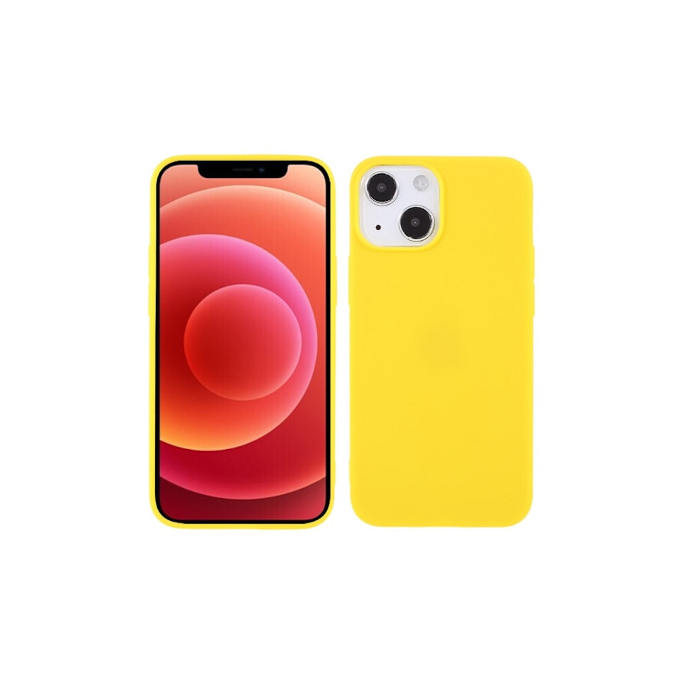 Compatible With Iphone 13 - Matte Tpu Cover - Yellow 9340258874208