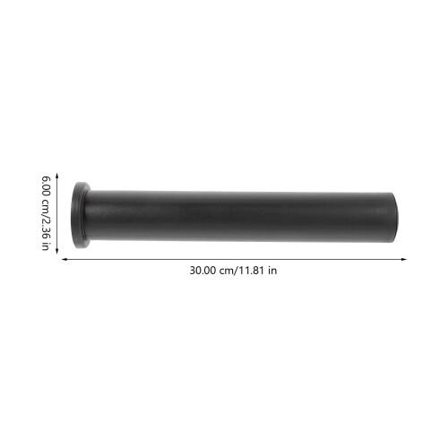 2 Sets of Plastic Barbell Plates Barbell Rod Handle Sleeve Multi-function Weight Plates Posts 2