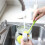 Βούρτσα καθαρισμού κουζίνας Easy Bottle Glass Cup Soft Foam Cleaning Tool 3