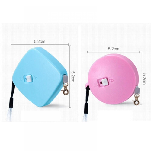 Automatic Telescopic Leash Small Dog Leash Handheld Mini Dog Leash-Square And Round shape for Small/Medium Dogs 1