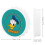 Μαγνητικό ανοιχτήρι μπουκαλιών Donald Duck με μαγνήτες ψυγείου, αυτοκόλλητο, μοναδική 2