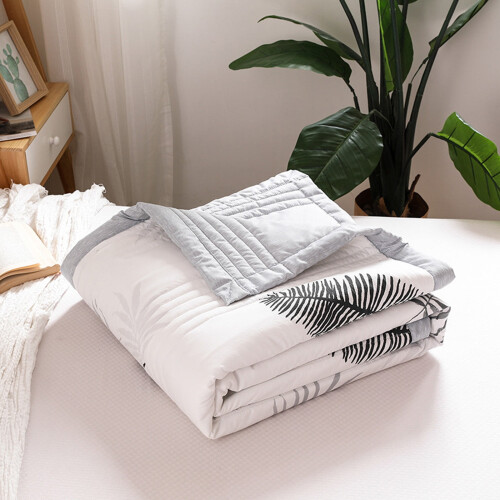 syligr Queen Quilt150x200cm, Μαλακό και ελαφρύ κάλυμμα από μικροΐνες, Μοντέρνο κάλυμμα με 1