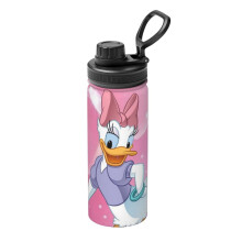 Daisy Sports Isolierte Wasserflasche Edelstahl Tragbarer Becher Outdoor-Wasserflasche Modische Reise-Fitness-Studenten-Einheitsgröße.