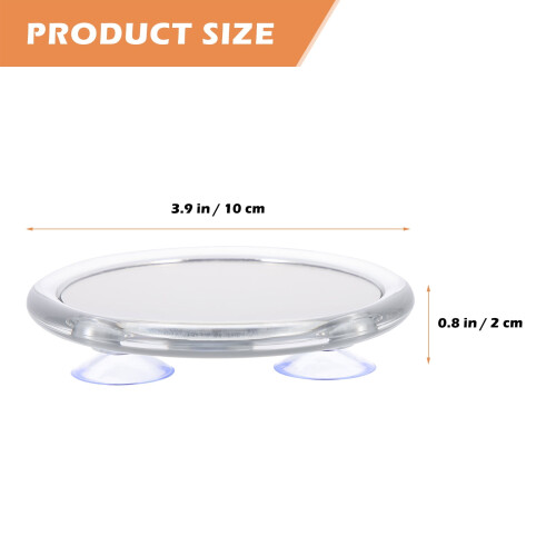 Miroir de maquillage grossissant x20 avec ventouse 2