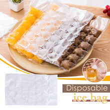 FensXil Eiswürfelform, kreativer Eisbeutel, selbstverschließende Einwegschale, Einwegeis für Küche, Gastronomie und Bar