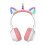 Ακουστικά Bluetooth Unicorn ακουστικά μουσικής παιχνίδι Κορεάτικη τάση χαριτωμένα αυτιά 7