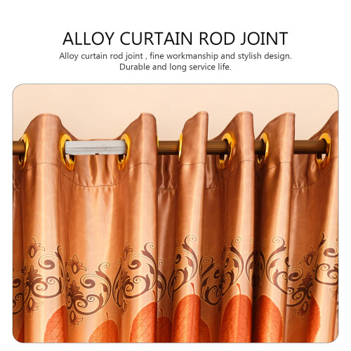 Connecteurs pour tringle à rideaux Aloha (lot de 2) 1
