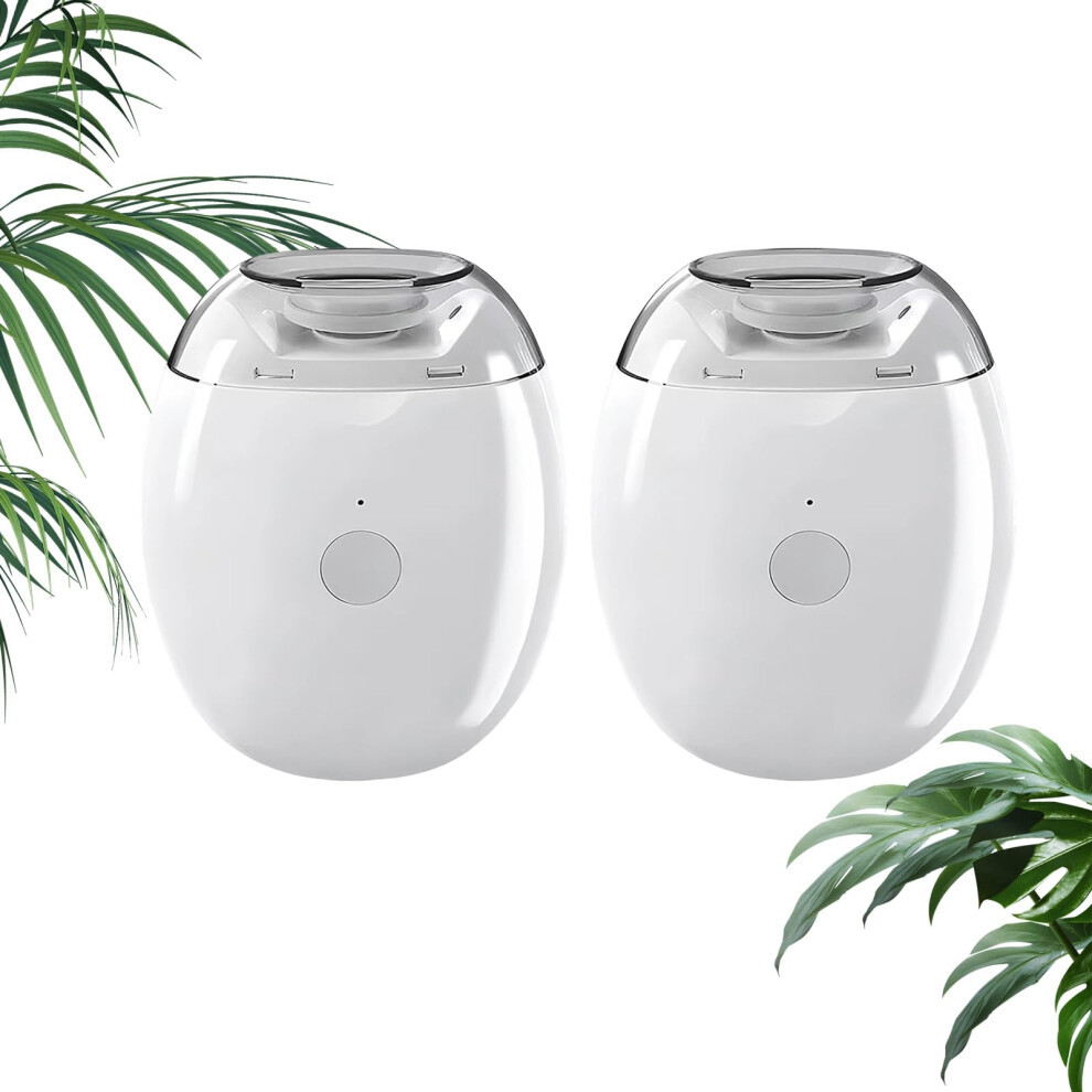 Electric Nail Grinder and Automatic Nail Clipper with LED Light, 3 Speeds, Safe Care for Baby Seniors, 2PCS