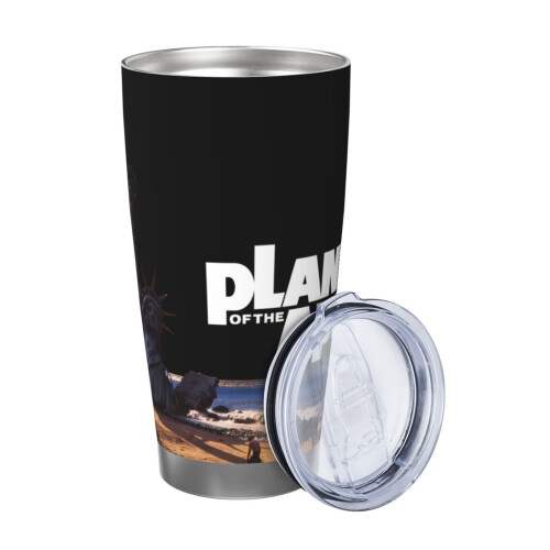 Planet Of The Apes Ποτήρι 20oz, Κούπα ταξιδιού καφέ από ανοξείδωτο ατσάλι με μόνωση κενού 1