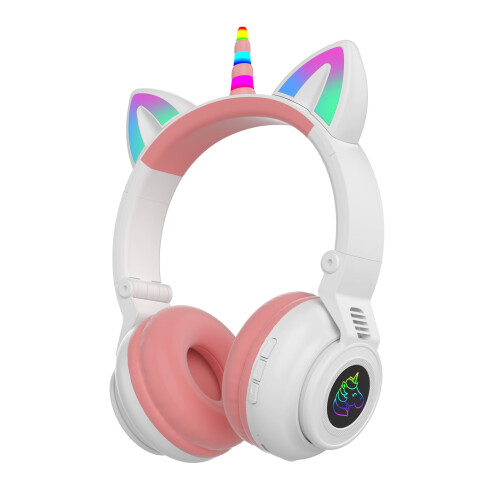 Ακουστικά Bluetooth Unicorn ακουστικά μουσικής παιχνίδι Κορεάτικη τάση χαριτωμένα αυτιά 1