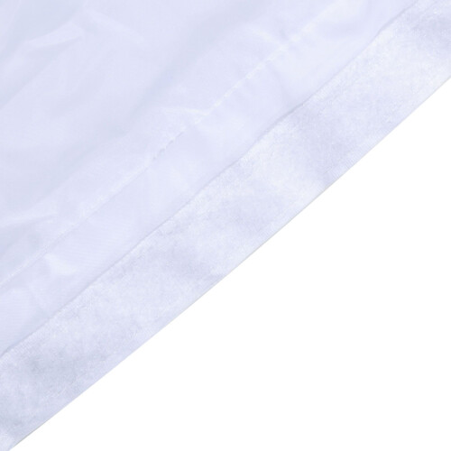 BalsaCircle17feet Tutu Multi Layers Tulle Table Skirt Linens White 2
