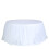 BalsaCircle17feet Tutu Multi Layers Tulle Table Skirt Linens White 4