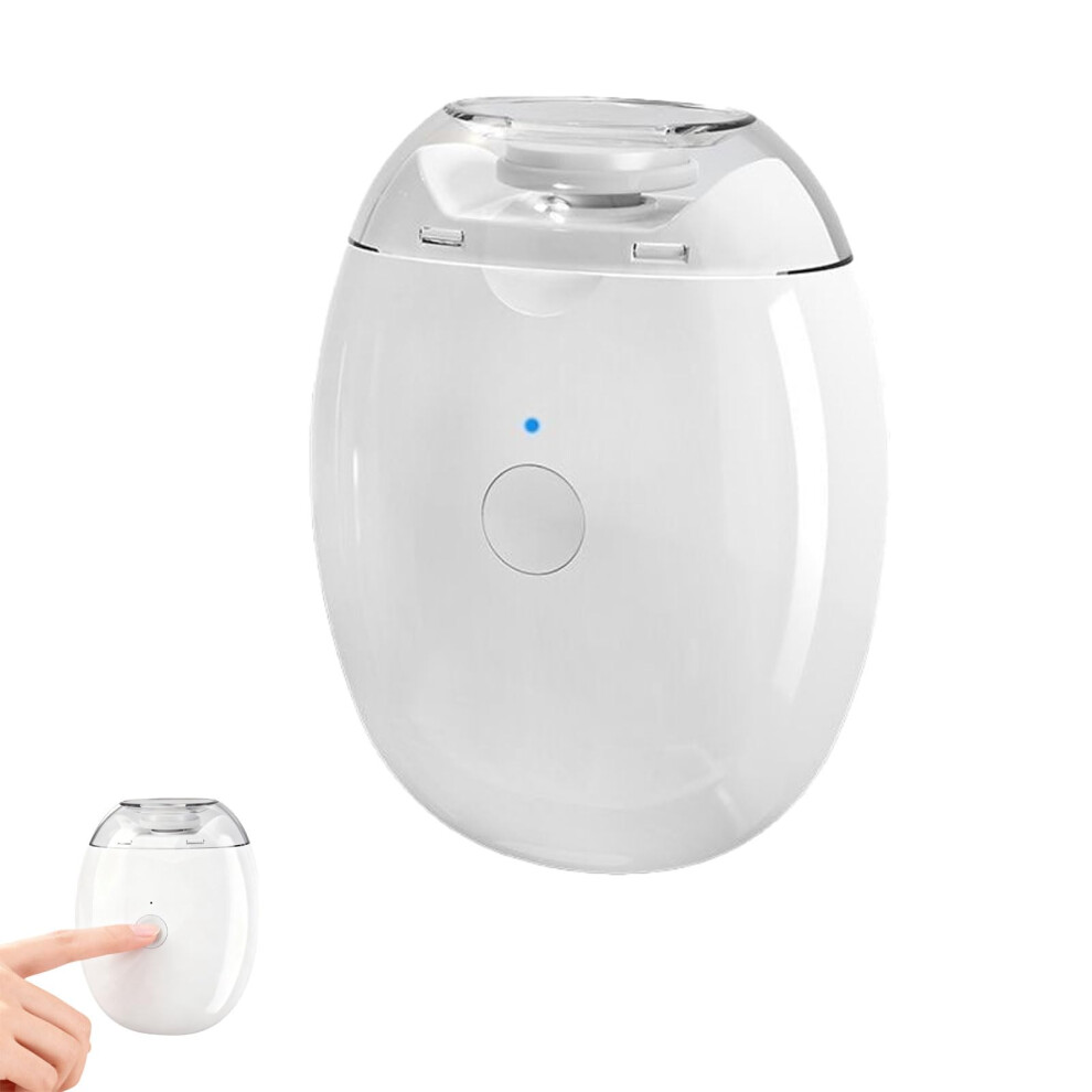Light Electric Nail Clipper For Seniors, 3In1 Automatic Nail Grinder With Led Rechargeable