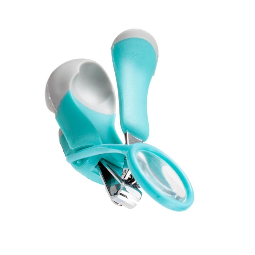Nail Clipper with Magnifier for Safe Precise Trimming Ergonomic Grip Travel Friendly