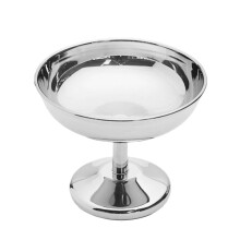 Stainless Steel Serving Bowl 304 Dessert Cup for Ice Cream Salad Snacks Hotel Family Use