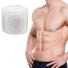 Copricapezzoli da uomo 50 paia diametro 4,5 cm bianco