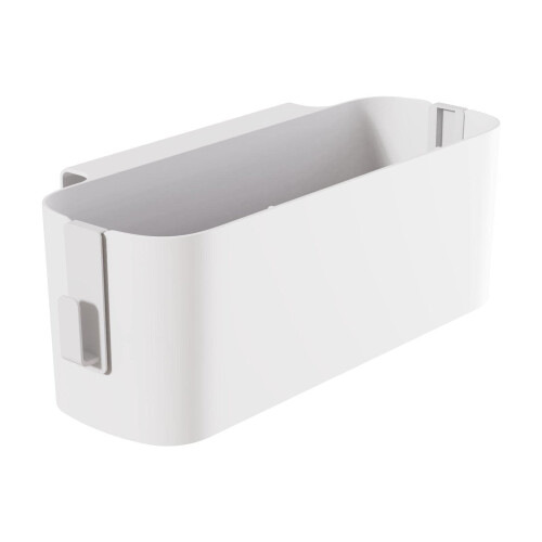Bedside Storage Organizer with Adjustable Hooks, Large Capacity Hanging Caddy for Dorm Beds