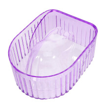 Nail Soaking Bowl Durable Plastic Manicure Bowl for Cuticle Softening and Salon or Home Use