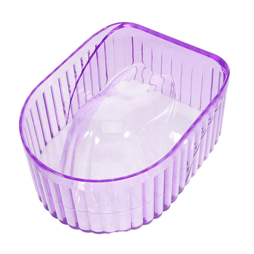 Nail Soaking Bowl Durable Plastic Manicure Bowl for Cuticle Softening and Salon or Home Use