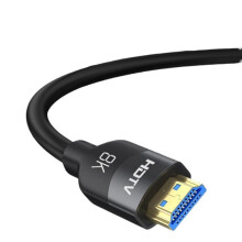 8K HDMI 2.1 Cable 1m Speed 48Gbps Ultra HD for TV PS5 Projector Gaming Enhanced Audio
