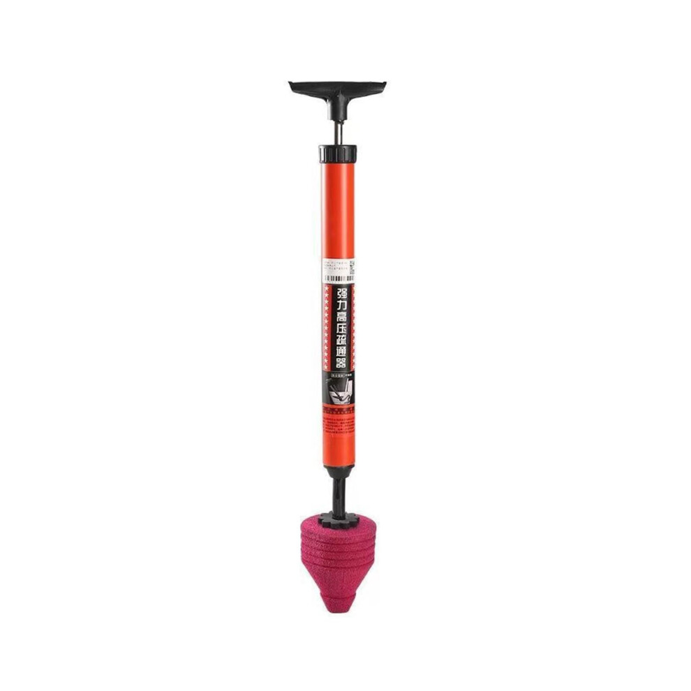 Heavy Duty Toilet Plunger With Flexible Rubber Head For Quick Clog Removal In Sink And Floor Drains 9044945749465