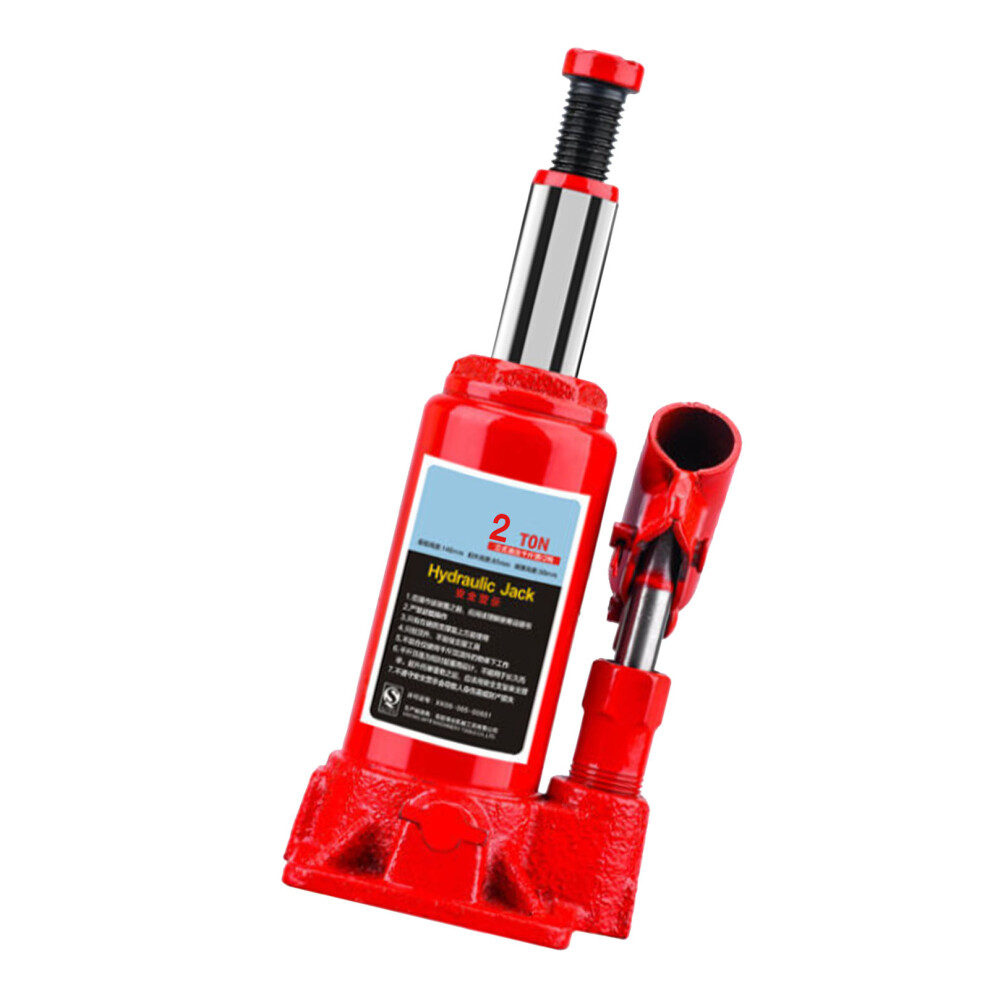 2 Tons Vertical Car Bottle Jack, Durable Metal, Space Saving Hydraulic Tool 9321381170184