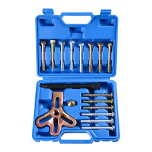 17Piece Steering Wheel Puller and Crankshaft Gear Removal Tool Kit for Safe Automotive