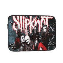Slipknot Laptop Case, Shockproof Protective Notebook Case With Accessory Pocket, Briefcase Carrying Cover,10 12 13 15 17 Inch,Black