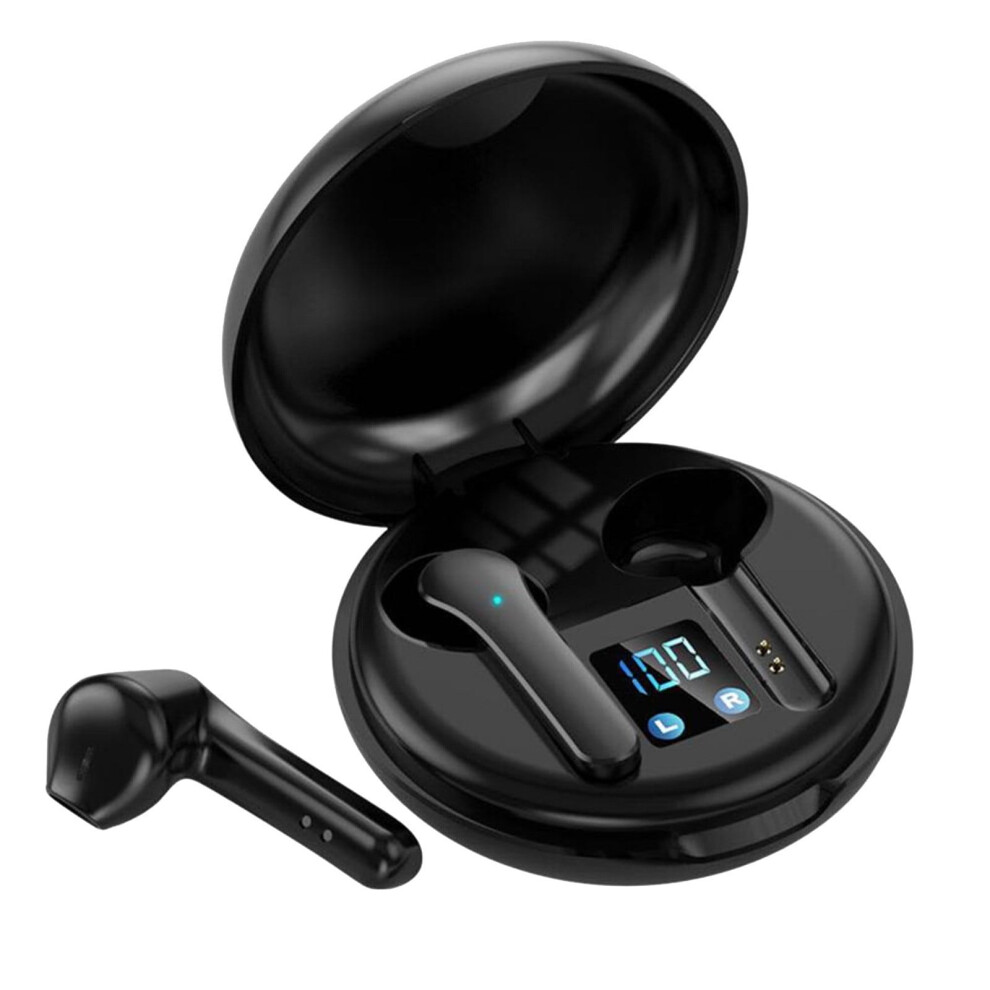 Avtoify Wireless Bluetooth 5.0 Earphones Tws-Headphones Stereo In Ear Earbuds Headset Ipx5 Black 9048212138457