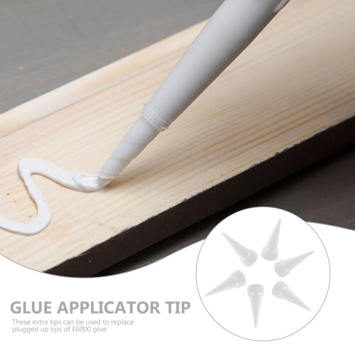 Eease 20Pcs Glue Applicator Tips for E6000 Craft & Art Bottles 2