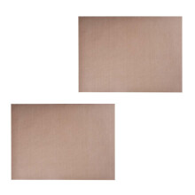 2 Oven Liner Oilproof Paper Non- Bakeware Microwave Mat Reusable for Cookie Bread 40x30cm