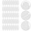Eease White Picket Fence Garden Edging Border - 5pcs 3
