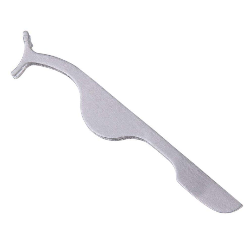 Eyelash Tweezers for Precision Lash Placement and Quick Adjustments â Professional Silvery Applicator Tool